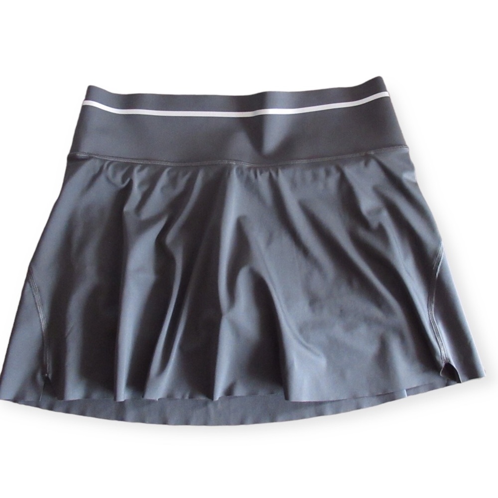 Athleta Skirt Reflective Activewear Grey Skort